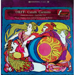 Carl Orff / Elisabeth Roon / Hans Loeffler / Wiener Kammerchor / Heinrich Hollreiser Catulli Carmina Vinyl LP USED
