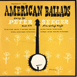Pete Seeger American Ballads Vinyl LP USED