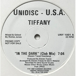 Tiffany (6) In The Dark Vinyl 12" USED