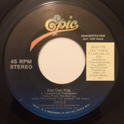 Exile (7) Just One Kiss USED VINYL 7INCH 45 RPM PROMO