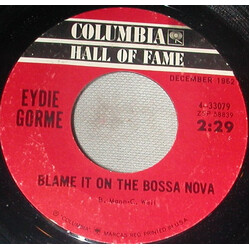 Eydie Gormé Blame It On The Bossa Nova / Can't Get Over (The Bossa Nova) USED VINYL 7INCH 45 RPM REISSUE