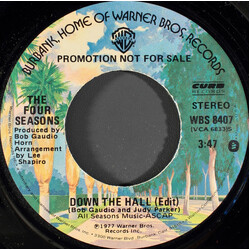 The Four Seasons Down The Hall USED VINYL 7INCH 45 RPM SINGLE PROMO STEREO MONO
