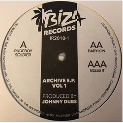 Johnny Dubs Archive E.P. Vol 1 USED VINYL 12INCH 33 S RPM EP