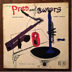 Lester Young / Harry Edison Pres & Sweets Vinyl LP USED