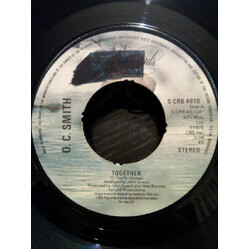OC Smith Together USED VINYL 7INCH 45 RPM SINGLE
