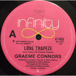 Graeme Connors Love Trapeze USED VINYL 7INCH