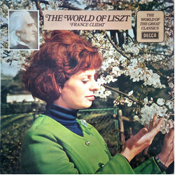 France Clidat The World Of Liszt Vinyl LP USED
