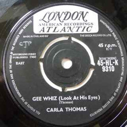 Carla Thomas Gee Whiz (Look At His Eyes) / For You USED VINYL 7INCH 45 RPM