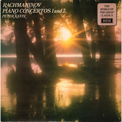 Sergei Vasilyevich Rachmaninoff / Peter Katin Piano Concertos 1 And 2 Vinyl LP USED