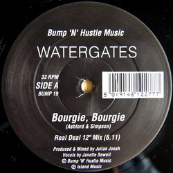 Watergates Bourgie, Bourgie VINYL 12" USED