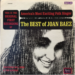 Joan Baez The Best Of Joan Baez Vinyl LP USED