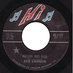 Ace Cannon Mocking Bird Rock USED VINYL 7INCH 45 RPM SINGLE STYRENE