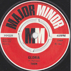 Them (3) Gloria USED VINYL 7INCH 45 RPM