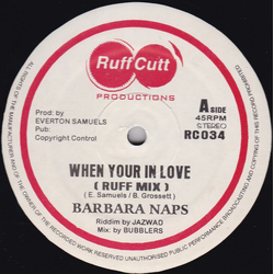 Barbara Nap When Your In Love Vinyl 12" USED