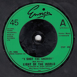 Light Of The World I Shot The Sheriff USED VINYL 7INCH 45 RPM SINGLE