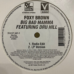Foxy Brown Big Bad Mamma VINYL 12" USED