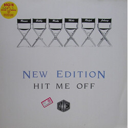 New Edition Hit Me Off USED VINYL 12INCH 33 S RPM