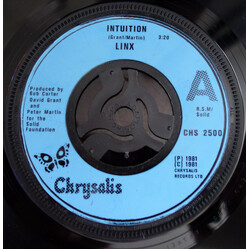 Linx Intuition USED VINYL 7INCH 45 RPM SINGLE