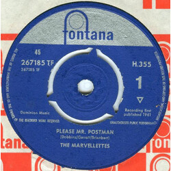 The Marvelettes Please Mr. Postman USED VINYL 7INCH 45 RPM MISPRINT