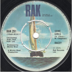 Racey Some Girls USED VINYL 7INCH 45 RPM SINGLE