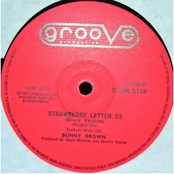 Bunny Brown Strawberry Letter 23 USED VINYL 12INCH 45 RPM