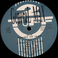 General Max We Can Do It USED VINYL 12INCH