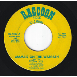 Freddy Lake & Harmonica Kate Mama's On The Warpath USED VINYL 7INCH 45 RPM