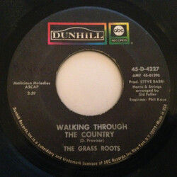The Grass Roots Walking Through The Country / Truck Drivin' Man USED VINYL 7INCH 45 RPM SINGLE