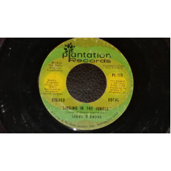 James O'Gwynn Singing In The Jungle USED VINYL 7INCH 45 RPM SINGLE PROMO STEREO MONO