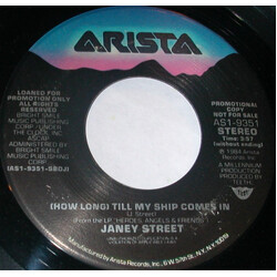 Janey Street How Long Till My Ship Comes In USED VINYL 7INCH 45 RPM PROMO SINGLE