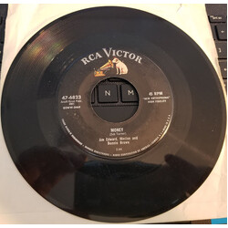 Jim Ed Brown / Maxine Brown (2) / Bonnie Brown Money / It Takes A Long Long Train With A Red Caboose USED VINYL 7INCH 45 RPM SINGLE