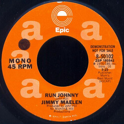 Jimmy Maelen Run Johnny USED VINYL 7INCH SINGLE MONO STEREO PROMO