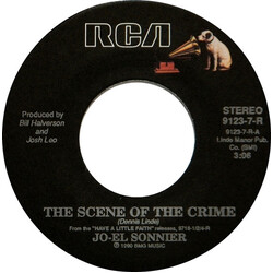 Jo-El Sonnier The Scene Of The Crime USED VINYL 7INCH 45 RPM SINGLE