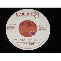 Joe Sun Shotgun Rider USED VINYL 7INCH 45 RPM PROMO