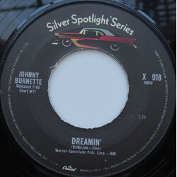 Johnny Burnette Dreamin' / Little Boy Sad USED VINYL 7INCH SINGLE 45 RPM REISSUE