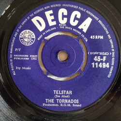 The Tornados Telstar USED VINYL 7INCH 45 RPM SINGLE REISSUE REPRESS