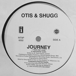 Otis & Shugg Journey USED VINYL 12INCH SINGLE PROMO