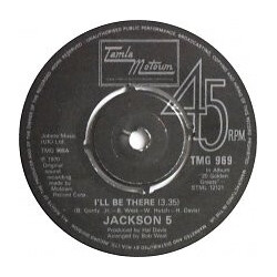 The Jackson 5 I'll Be There / A B C USED VINYL 7INCH 45 RPM SINGLE
