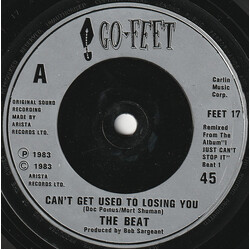 The Beat (2) Can't Get Used To Losing You USED VINYL 7INCH 45 RPM SINGLE