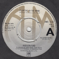 Hudson-Ford Floating In The Wind USED VINYL 7INCH SINGLE PROMO