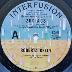 Roberta Kelly Zodiacs USED VINYL 7INCH 45 RPM SINGLE