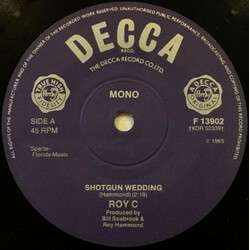 Roy C. Hammond Shotgun Wedding USED VINYL 7INCH 45 RPM REISSUE MONO