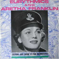 Eurythmics / Aretha Franklin Sisters Are Doin' It For Themselves USED VINYL 12INCH 45 RPM SINGLE STEREO