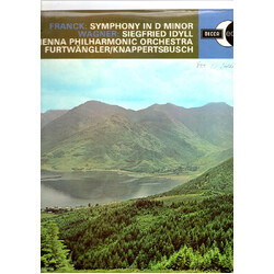 César Franck / Richard Wagner / Wiener Philharmoniker / Wilhelm Furtwängler / Hans Knappertsbusch Symphony In D Minor / Siegfried Idyll Vinyl LP USED