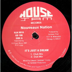 Nouveaux Nation It's Just A Dream USED VINYL 12INCH 33 S RPM