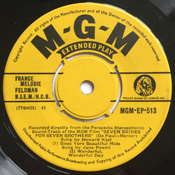 Various Seven Brides For Seven Brothers (No. 1) USED VINYL 7INCH EP