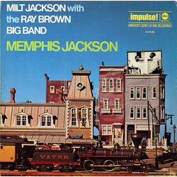 Milt Jackson / The Ray Brown Big Band Memphis Jackson Vinyl LP USED