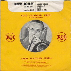 Tommy Dorsey Tommy Dorsey & His Orchestra USED VINYL 7INCH 45 RPM EP MONO