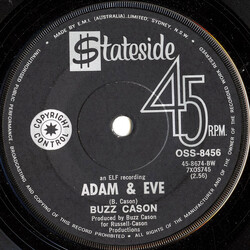 Buzz Cason Adam & Eve / We Cry USED VINYL 7INCH 45 RPM SINGLE