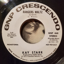 Kay Starr Rangers Waltz USED VINYL 7INCH 45 RPM PROMO STYRENE STEREO